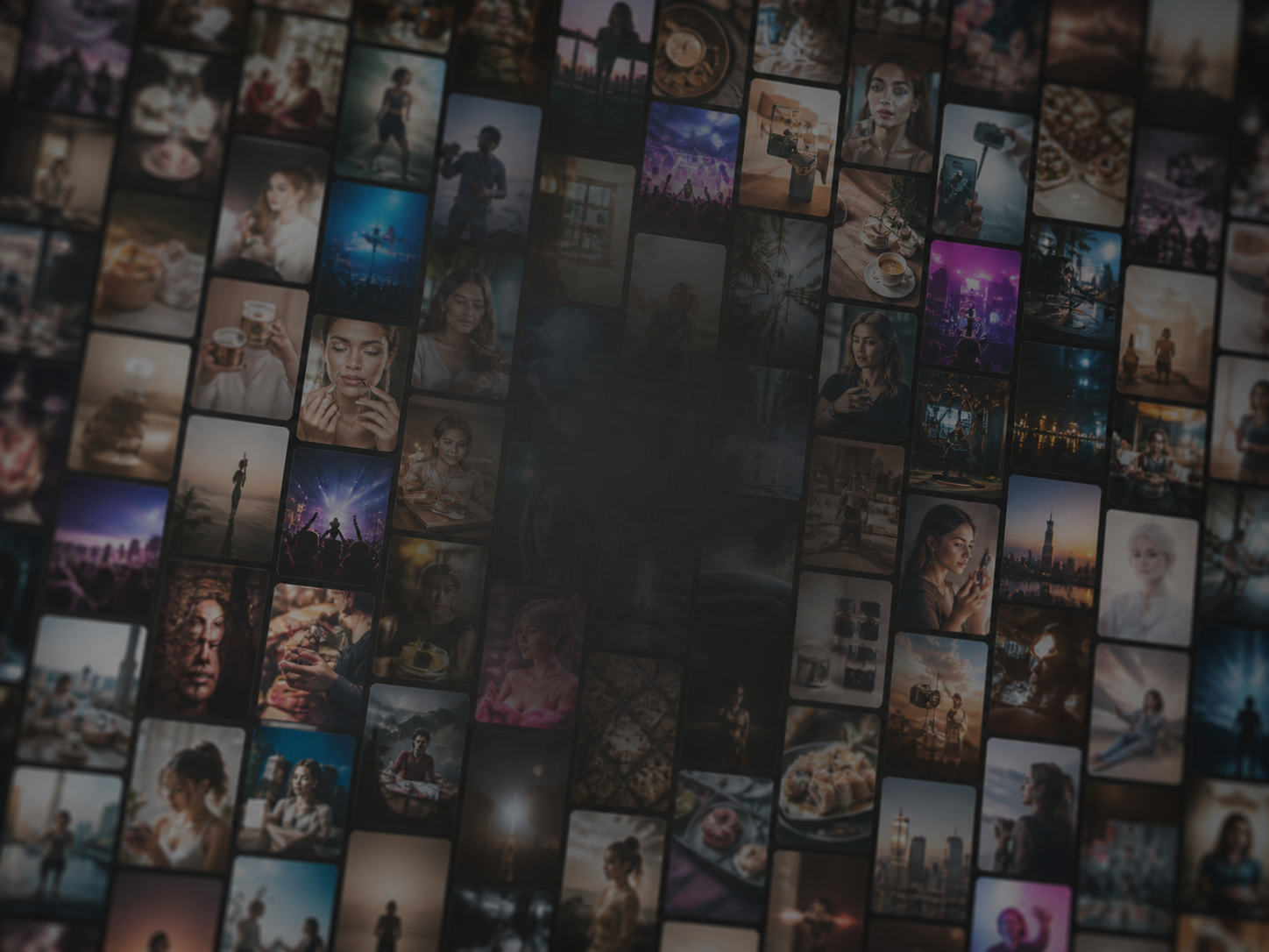 A mosaic of creator campaign content